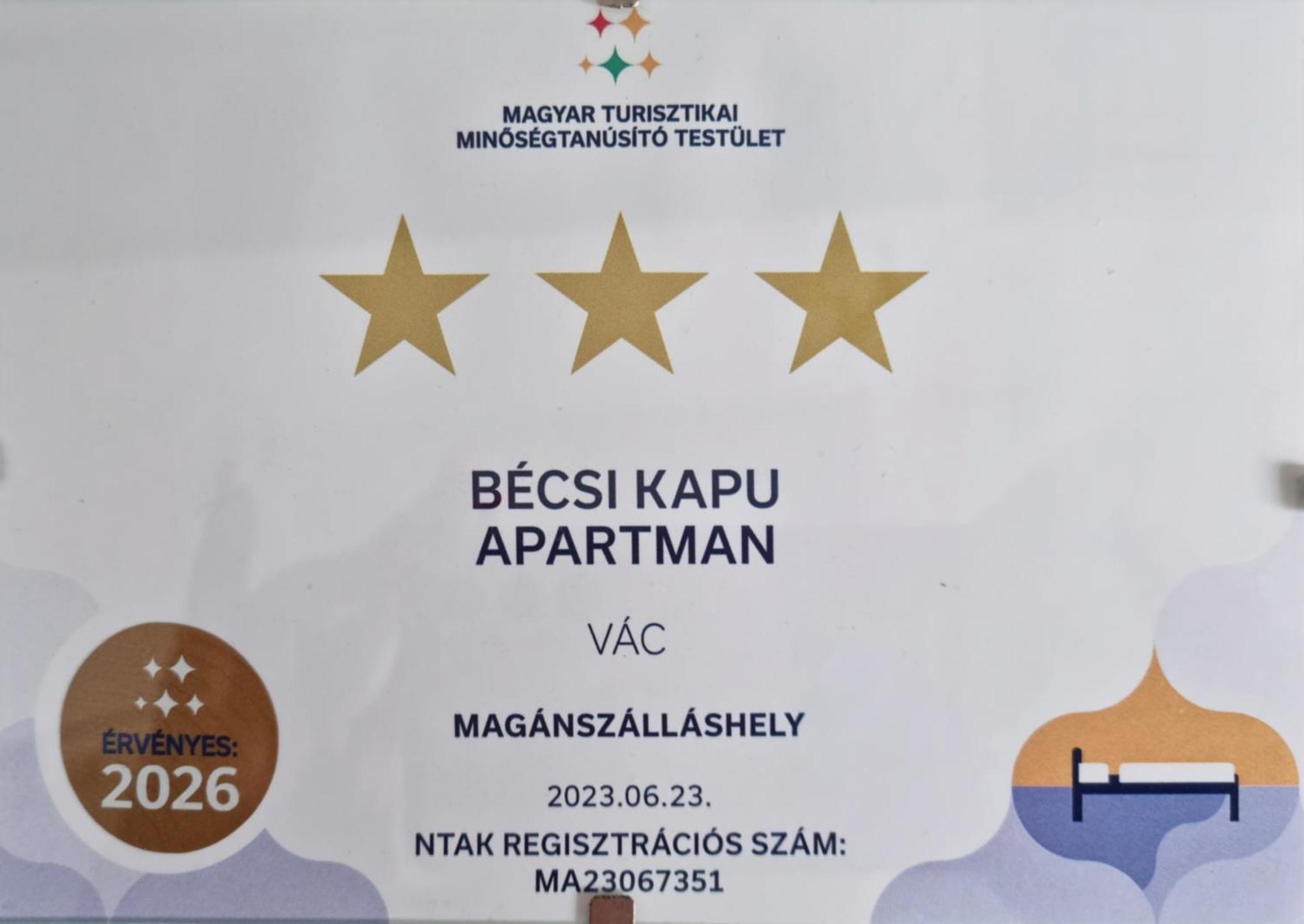 Becsi Kapu Apartman Apartment Vác Exterior photo